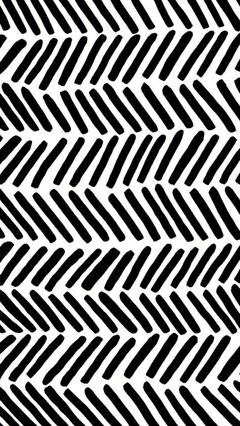 Broken black & white Chevron pattern | black white prints | | black white prints art | | black white prints pattern | http://www.thinkcreativo.com/ Black And White Background, White Background, Iphone Wallpaper, Black And White, Iphone, Pattern, White, Black