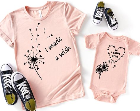 Mommy Daughter Outfits, Ivf Baby, Cricut Baby, Miracle Baby, Mommy And Me Shirt, Daughters Shirt, Family Shirts Matching, Mommy Daughter, Foto Baby