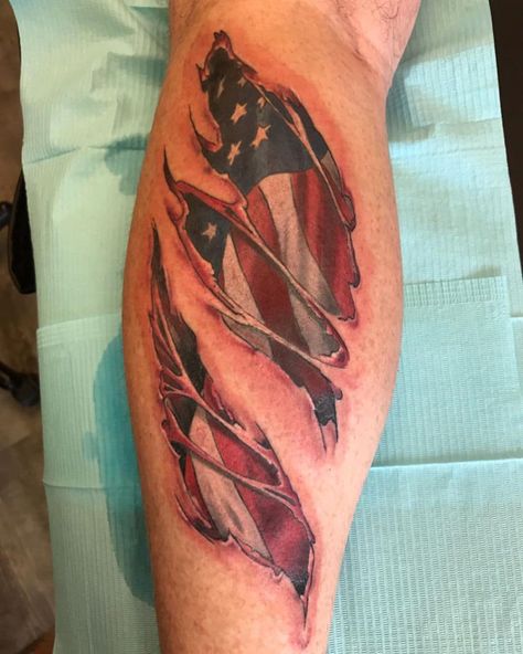 #Tattoos,ripped skin tattoo Skin Tear Tattoo, Ripped Skin Tattoo, Flag Tattoos, Rip Tattoo, Skin Tattoo, Tattoo Skin, Tattoo Prices, Flag Tattoo, Red Tattoos