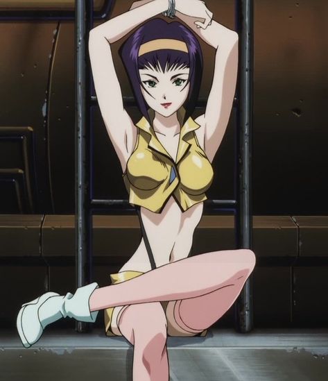 Swimsuit Poses, The Male Gaze, Cowboy Bebop Faye, Male Gaze, Cowboy Bebop Anime, Watching Anime, Reading Manga, 90 Anime, Fan Service