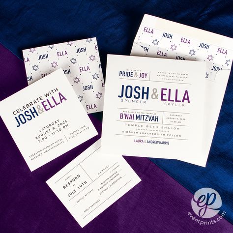 Cricut Bat Mitzvah, Bat Mitzvah Logos Design, Typography Invitation, Bat Mitzvah Logo, Bnai Mitzvah Invitations, Mitzvah Invitations, Bnai Mitzvah, Bat Mitzvah Invitations, Bar Mitzvah Invitations