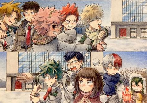 Deku Squad, Baku Squad, Hiro Big Hero 6, Class 1 A, My Hero Academia Shouto, Hero Wallpaper, My Hero Academia Memes, Boku No Hero Academia Funny, Buko No Hero Academia