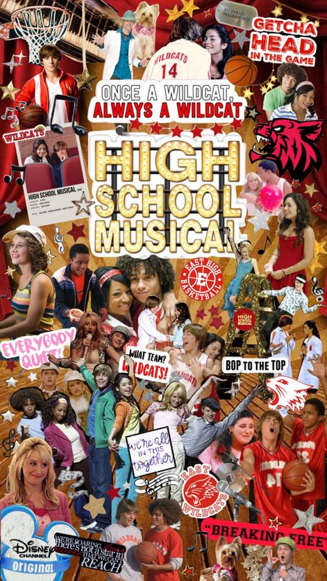 #movies #quotes #hsm #highschoolmusical #hsm1 #troybolton #gabriellamontez #sharpayevans #sharpay #wereallinthistogether #disneychannel #wildcats #zacefron #vanessahudgens #musicaltheater #musicals Highschool Musical Wallpaper, High School Musical Poster Ideas, Spotify Playlist Covers Aesthetic School, Hsm Quotes, High School Musical Poster, Highschool Musical Aesthetic, Hsm Wallpaper, Hsm Aesthetic, High School Musical Wallpaper