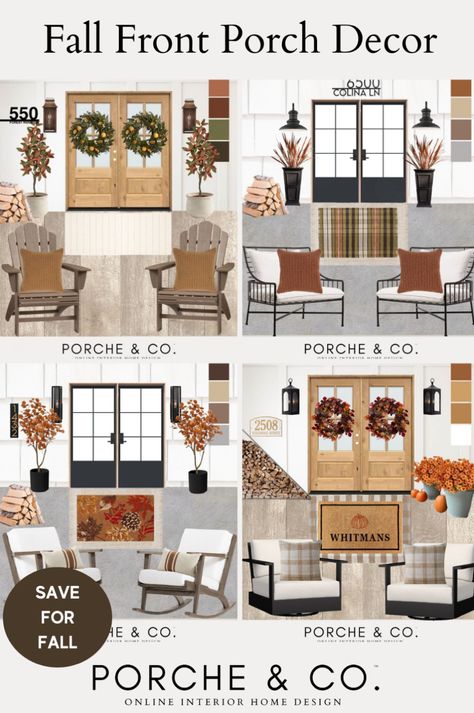 We are sharing some of our favorite fall decorations for your front porch.  You will find Fall porch decor mood board designs that include fall home accessories ideas for a perfect fall porch.  Head to the blog to see our seasonal decor ideas for Fall. Seasonal Decor Ideas, Decor Mood Board, Home Accessories Ideas, Textured Throw Blanket, Fall Porch Decor, Outdoor Patio Designs, Board Designs, Fall Front Porch Decor, Hot Apple Cider