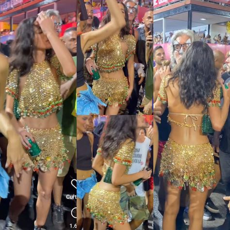 Brazil Carnival Outfit Ideas, Rio Carnival Aesthetic, Carnival Outfit Brazil, Sparkle Outfits, Brazil Fits, Brazil Party, Concert Costumes, Carnaval Outfit, Brazil Fashion