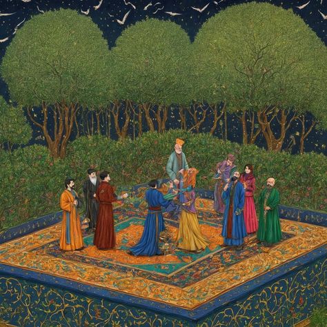 Harry Potter in #hogwarts Persian Miniature style Persian Miniatures, Islamic Stories, Persian Art Painting, Persian Miniature, Persian Art, All Languages, August 11, Miniature Art, Homework