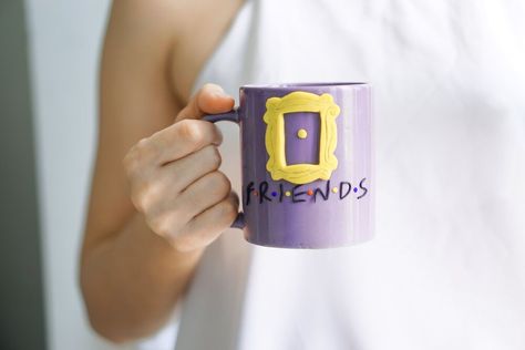 Peephole Door, Friends Mugs, Lego Table Ikea, Friends Door, Shower Curtain With Valance, Mirror Barn Door, Mug Wall, Purple Mug, Fluorescent Light Fixture