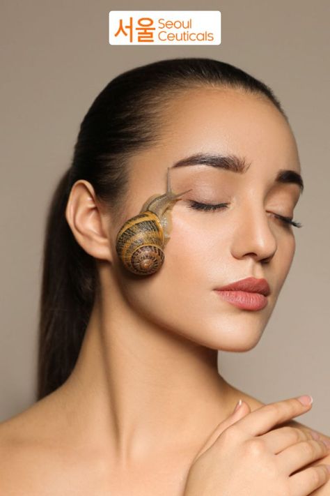 Why do Koreans use snail mucin? Snail Face Skin Care, Snail Costume, Snail Image, Snail Cream, Product Shooting, Acne Scarring, Snail Mucin, Hydrated Skin, Skin Cleanse