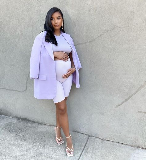 Pregnant Fashion Black Women, Cute Outfits For Pregnant Women, Pregnant Outfits Summer Black Women, Pregnant Slay Outfit, Pregnant Women Outfits Black Women, Thick Pregnant Women Outfits, Pregnacy Fashion, Mommy Daughter Photography, Trendy Maternity Outfits