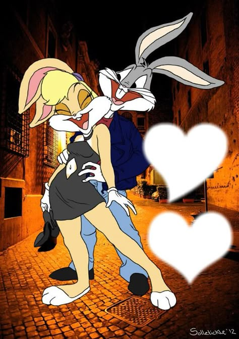 Bugs Bunny Pictures, Hase Tattoos, Bugs And Lola, Looney Tunes Wallpaper, Design Tattoos, Lola Bunny, Bunny Tattoos, Bunny Painting, Looney Tunes Characters