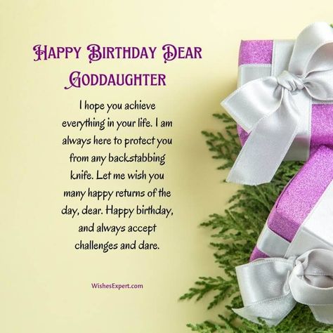 Birthday Wishes for Goddaughter Goddaughter Birthday Wishes, Happy Birthday Goddaughter Wishes, Goddaughter Birthday Quotes, Happy Birthday To My Goddaughter, Birthday Wishes For Goddaughter, Happy Birthday Goddaughter, Birthday Goddaughter, Goddaughter Quotes, Happy Bday Wishes