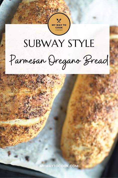 This easy to make Parmesan oregano bread is one of the best things you can put in your oven. It’s not time-consuming and doesn’t require a lot of work. You could also say that it’s suitable for beginner bakers! The ingredients for this recipe are simple, flour, yeast, sugar, salt, oil and water, and a mix of Garlic powder, oregano, parmesan cheese and olive oil #bread #subwaybread #subway #sandwich #sandwichbread #vegan #veganrecipes #vegetarianrecipes Gluten Free Subway Bread, Oregano Bread Recipes, Subway Bread Recipe Copycat, Subway Bread Recipe, Oregano Bread, Subway Bread, Birthday Recipes, Gluten Free Sandwich Bread, Olive Oil Bread