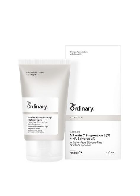 The Ordinary Vitamin C Suspension 23%   HA Spheres 2% The Ordinary Vitamin C Suspension, The Ordinary Vitamin C, Vitamin C Skincare, Best Vitamin C, Beauty Tips For Hair, Flaky Skin, Happy Skin, Vitamin C Serum, Skin Healing