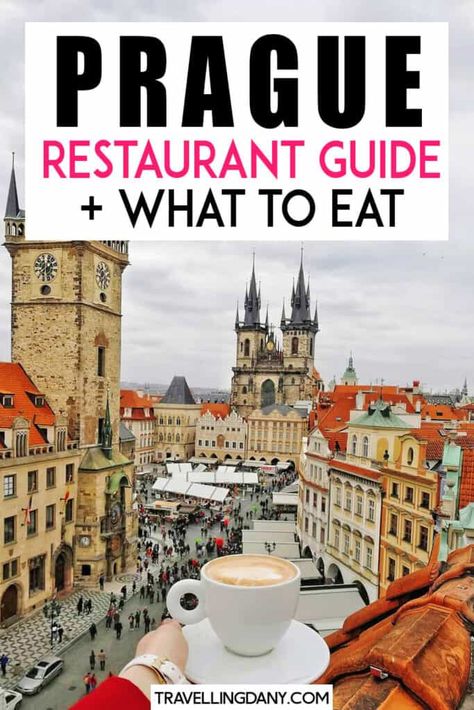 Prague Food Guide, Prague Street Food, Where To Eat In Prague, Best Places To Eat In Prague, Best Restaurants In Prague, Prague Local Guide, Prague Restaurants, Spring Travel Destinations, Prague Food