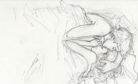 <3 Drawing Poses Couple Sleeping, Size Difference Couple Art, Drawing Of A Couple, Cute Couple Sketches, Romantic Drawing, Couple Sketch, Couple Stuff, Cute Couple Drawings, Allegiant