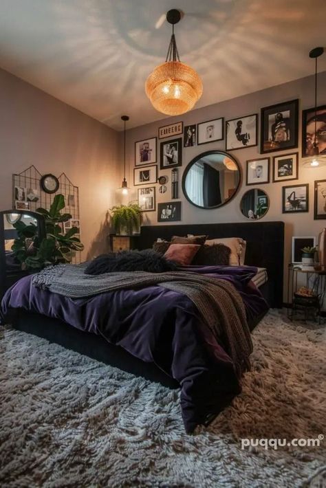 Baddie Bedroom, Baddie Bedroom Ideas, Dream Apartment Decor, Dark Home Decor, Future Apartment Decor, Bedroom Decor Inspiration, Apartment Decor Inspiration, Dream Room Inspiration, Room Inspiration Bedroom