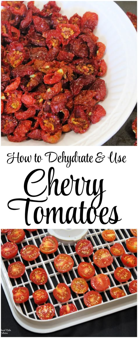 Preserving Cherry Tomato Recipes, How To Dehydrate Tomatoes, Dehydrator Tomatoes, How To Make Dried Tomatoes, How To Can Cherry Tomatoes, Canning Recipes For Cherry Tomatoes, Dehydrate Tomatoes, Roasted Tomato Canning Recipes, Candied Cherry Tomatoes