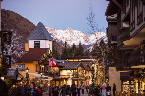 Support small businesses and find a treasure trove of unique items when you shop at the charming Vail Village in Colorado. Vail Village Colorado, Resort Management, Colorado Attractions, Vail Ski Resort, Vail Resorts, Colorado Christmas, Vail Village, Destin Resorts, Vail Co