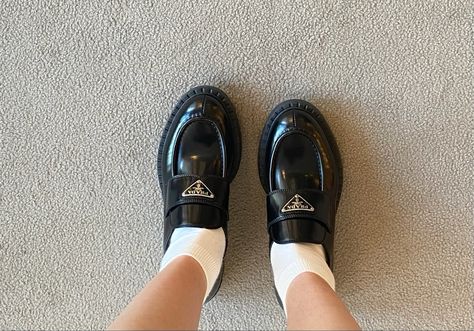 prada loafers #prada#school Prada Loafers, Dream Shoes, Vans Classic Slip On Sneaker, Loafers Men, Slip On Sneaker, Dress Shoes Men, Oxford Shoes, Prada, Dress Shoes