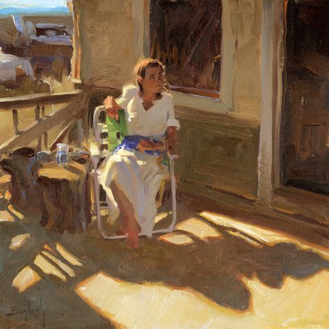 Cozyhuarique — Fantine   -   Kim English American b.1957- Oil on... Shadow Study, Indoor Painting, Kim English, Urban Painting, Artist Workshop, People Painting, Color Chip, Painting People, English Art