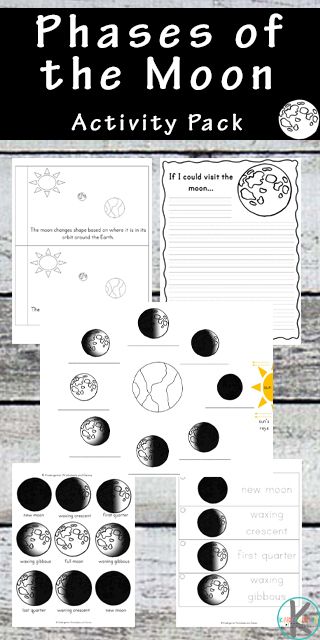 FREE Moon Worksheets for Kids - This 45 page free printable pack is great for not only teaching preschool, kindergarten about moon phases, but also includes activities to practice counting, i spy, pre-writing pages and more. These activities will make learning about the moon and our solar system FUN! #moonworksheets #scienceworksheets #freeworksheets #worksheetsforkids #preschool #kindergarten #firstgrade #kindergartenworksheetsandgames Camping Worksheets, Moon For Kids, Camping Printables, Solar System Worksheets, Solar System Activities, Moon Activities, Solar System For Kids, Camping Classroom, About Moon