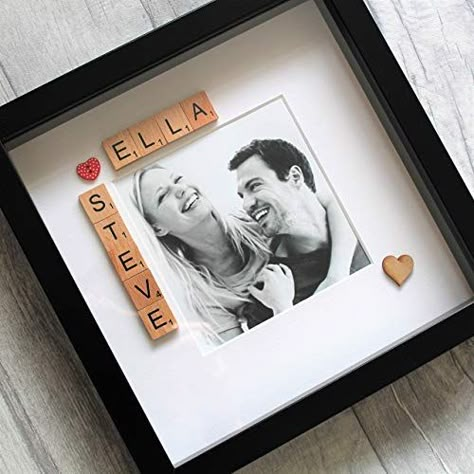 Gift Ideas On Amazon, Valentine Gifts For Boyfriend, Diy Valentine Gifts For Boyfriend, Gift Ideas Valentines, Valentines Gift Ideas, Boyfriend Gift Ideas, Birthday Gifts For Boyfriend Diy, Personalized Photo Frames, Photo Frame Gift