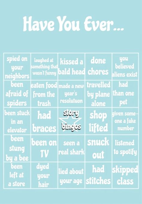 Teen Sleepover Ideas, Custom Bingo Cards, Bingo Card Template, Free Bingo Cards, Bingo Template, Truth And Dare, Best Friend Activities, What To Do When Bored, Question Game