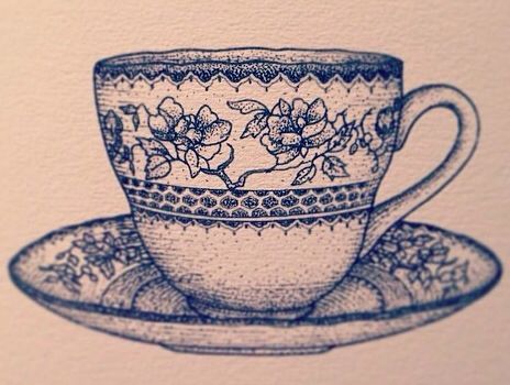 Teapot Tattoo, Victorian Teacups, Tea Cup Drawing, Tea Tattoo, Teacup Tattoo, Cup Tattoo, Mystical Tattoos, Handmade Clay Jewelry, Memorial Tattoo