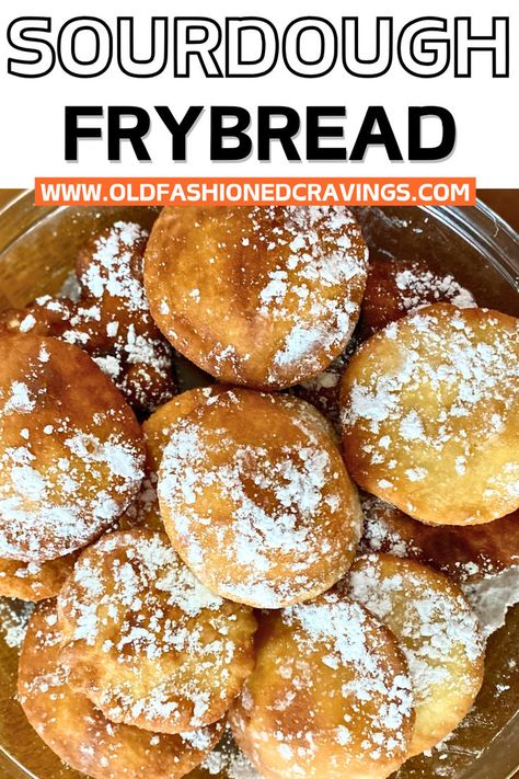 Sourdough Discard Frybread Recipe aka Utah Scones Utah Recipes, Sourdough Discard Scones, Utah Scones, Cravings Recipes, Fry Bread, Sourdough Discard, Clarified Butter, Scone Recipe, Ghee