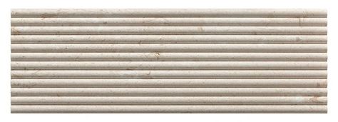 FLUTIQUE™ — Emser Tile Fluted Marble Texture, Fluted Travertine, Terrazzo Color Palette, Natural Stone Tiles, Fireplace Facade, Cement Color, Emser Tile, Travertine Marble, Travertine Tile