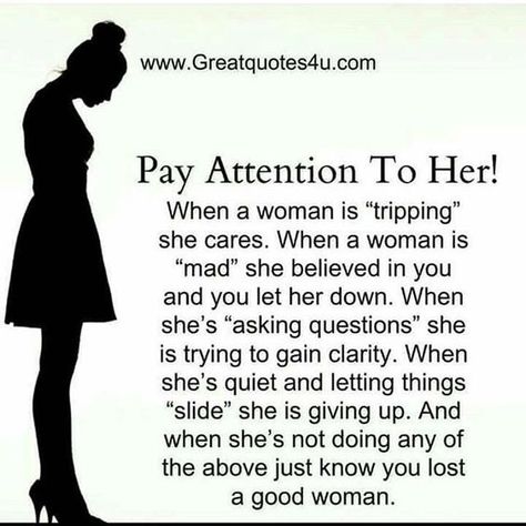 When a woman is......Pay Attention....... Silent Quotes, Good Woman Quotes, Quotes About Moving On, Amazing Quotes, True Words, Woman Quotes, The Words, Great Quotes, True Quotes