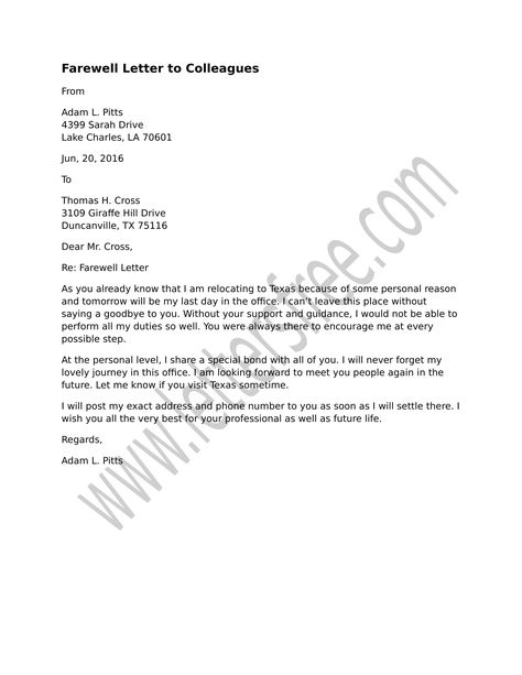 Example of Farewell Letter to Colleagues is written to thank all for making a beautiful memory in the company Goodbye Letter To Colleagues, Farewell Email To Coworkers, Farewell Letter To Colleagues, Farewell Poems, Work Anniversary Quotes, Letter To Boss, Goodbye Note, Farewell Letter, Printable Letter Templates