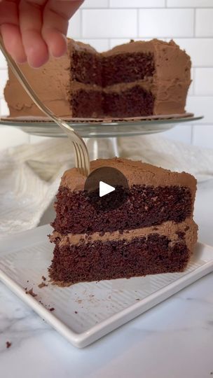 393K views · 627 reactions | The Best Chocolate Mayonnaise Cake Recipe | Best. Chocolate. Cake. Ever. 😍 This moist, velvety chocolate mayonnaise cake (yes, mayonnaise!!) is topped with a creamy chocolate buttercream frosting... | By The Soccer Mom Blog - Positive Inspiration for Moms | Facebook Reban Ayam, Rose Coloring, Almond Milk Yogurt, Resipi Kek, Chocolate Cake Recipe Moist, Chocolate Sponge Cake, Chocolate Buttercream Frosting, Chocolate Sponge, Best Chocolate Cake