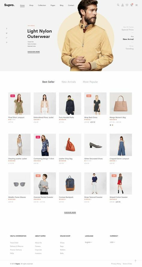 Clothing Website Design Inspiration, Clothing Web Design, Woocommerce Design, Clothing Website Design, Fashion Website Design, Wordpress Ecommerce Theme, Best Shopify Themes, Woo Commerce Wordpress, Ecommerce Web Design