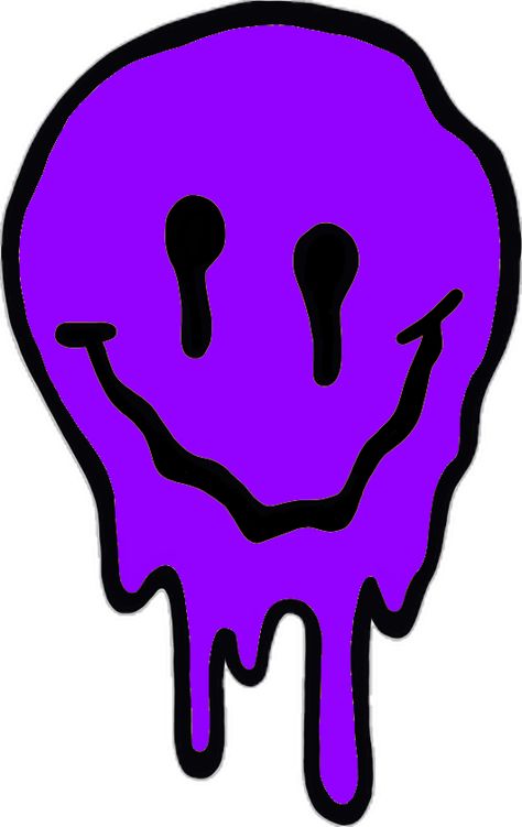 Droopy Smiley Face, Droopy Smiley Faces, Smiley Face, Smiley, Purple, Quick Saves