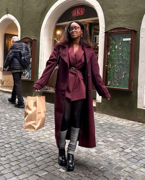 My own little world . Coat: @asos Blazer: @bershka . . . . #explorepage #explore #fashion #ootd #fashioninspo #outfits #outfitinspiration #pinterestaesthetic, #burgundy Outfit inspiration, burgundy, fashion, fashion inspo, burgundy outfits, Pinterest, Pinterest outfits, outfit inspo, cherry red, maroon, blazer, trench coat Maroon Trench Coat Outfit, Maroon Trench Coat, Burgundy Outfits, Maroon Blazer, Burgundy Outfit, Trench Coat Outfit, Burgundy Fashion, Pinterest Outfits, Red Maroon