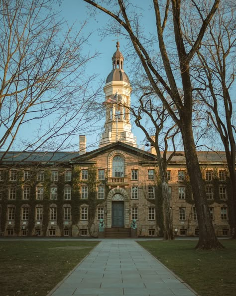 Nassau Hall architecture, at Princeton University, New Jersey Princeton University Dorms, Hall Architecture, Princeton New Jersey, University Dorms, Dream College, Princeton University, Hotel Motel, Posters Framed, Nassau