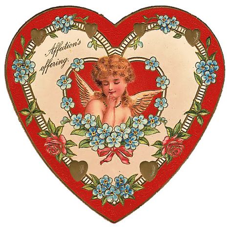 Bygone Valentine Hearts (49) | The Bygone Times | Flickr Valentine Postcards, Victorian Scrap, Vintage Valentine Cards, 카드 디자인, Images Vintage, Arte Inspo, Vintage Valentines, Greek Gods, Valentine Heart