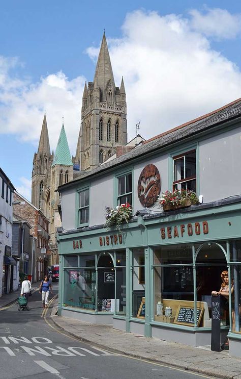 Cornwall Villages, Truro Cathedral, Art Coursework, Truro Cornwall, Historic Theater, Lincoln Cathedral, Cornish Beaches, Cornwall Beaches, England Aesthetic