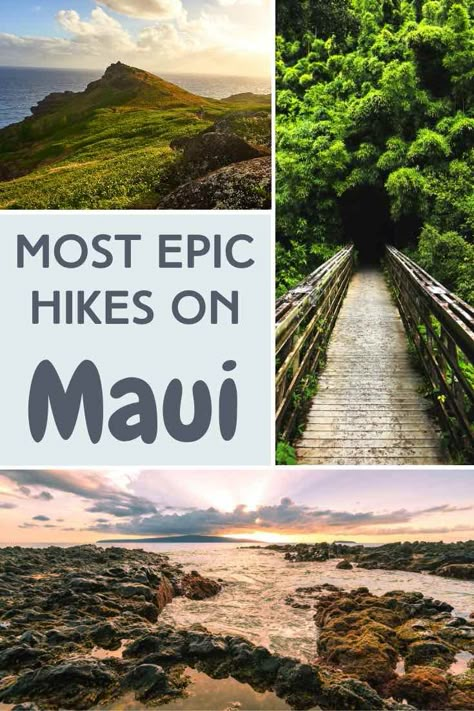 Best Hikes In Maui Hawaii, Maui Hikes Waterfalls, Best Maui Hikes, Maui Must Do Activities, Maui Hawaii Things To Do In, Hiking In Maui, Maui Waterfalls, Maui Hikes, Maui Volcano