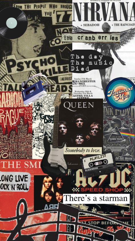 #oldmusic #music #classicrock Band Aesthetic, Y2k Rock, Band Wallpapers, Old Music, Classic Rock, Create Collage, Creative Play, Your Aesthetic, Connect With People