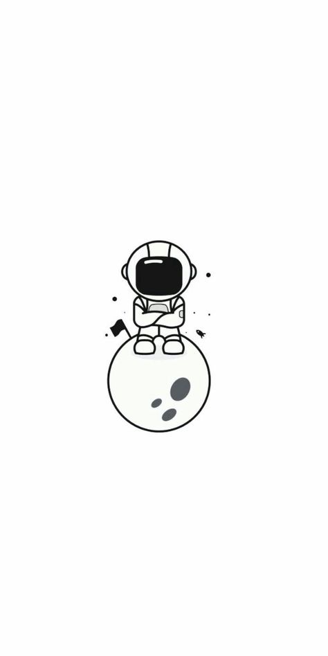 Mini Astronaut Drawing, Spaceman Tattoo Simple, Mini Astronaut Tattoo, Space Doodle Art, Astronaut Doodle, Mini Astronaut, Astronaut Drawing, Space Doodles, Astronaut Tattoo