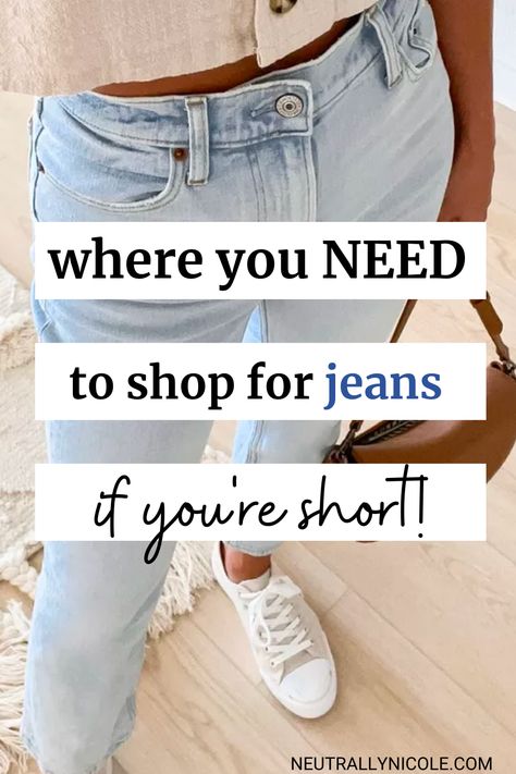 Clothes For Short Women Over 50, Jeans On Short Women, Best Denim Jeans For Women, Flare Jeans For Short Women, Perfect Jeans For Short Women, Jeans For Short Waisted Women, Best Jeans For Women In 30s, Best Jeans For Small Hips, Jeans Outfit Petite