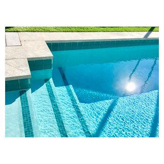 Sign Up Pool Tile Ideas Waterline, Pool Waterline Tile Ideas, Pool Waterline Tile, Pool Tile Ideas, Swimming Pool Trends, Pool Waterline, Waterline Pool Tile, Waterline Tile, Pool Design Modern