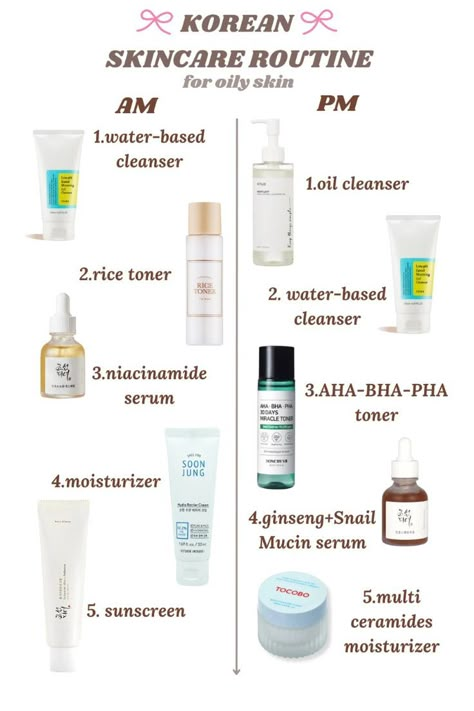 Skin Routine Oily Skin, Best Korean Skin Care Products For Oily Skin, Korean Oily Skin Care, Korean Skin Care Products For Oily Skin, Best Korean Skincare For Oily Skin, Body Lotion For Oily Skin, Oily Skin Care Routine Korean, Best Skin Care Routine For Oily Skin, Korean Products For Oily Skin