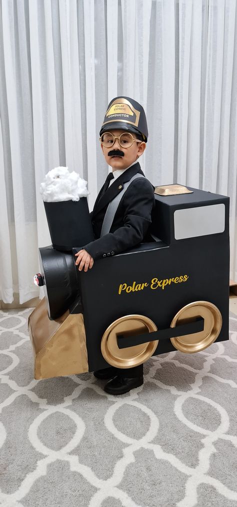 Polar Express Costume, Polar Express, Captain Hat, Halloween, Hats