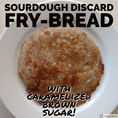 Sourdough Discard Fry-Bread with Caramelized Sugar 3 Ingredient, Sourdough Discard, Easy Sourdough Discard Fry Bread, Sourdough Fry Bread, Fried Sourdough Discard, Avocado Recipes Breakfast, Avocado Recipes Easy, Fried Bread Recipe, Recipe Using Sourdough Starter, Healthy Bread Recipes, Marsala Chicken Recipes