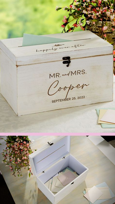 Cars Box For Wedding, Wedding Fund Box Ideas, Wedding Gift Box For Cards, Wedding Money Box Ideas, Wedding Box For Cards, Wedding Entrance Table, Wedding Card Box Ideas, Wedding Card Boxes, Wooden Card Box Wedding