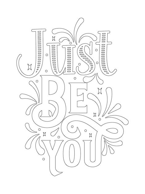 Motivational quotes coloring pagesinspir... | Premium Vector #Freepik #vector #love-quotes #inspirational-poster #positive-background #greeting Positive Background, Coloring Doodles, Inspirational Coloring Pages, Quotes Coloring Pages, Embroidery Quotes, Inspirational Quotes Coloring, Fall Coloring, Coloring Pages Inspirational, Quote Coloring Pages