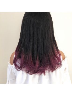 Dyed Tips Hair Brunettes Short, Hidden Hair Color, Hair Color Idea, Dyed Tips, Hair Dye Tips, Dip Dye Hair, Hair Color Underneath, Colored Hair Tips, Wine Hair